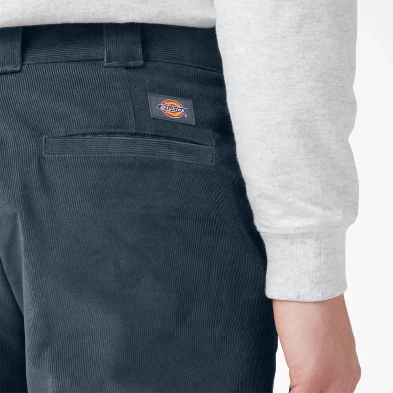 Штаны DICKIES FLAT FRONT CORD PANT AIRFORCE BLUE