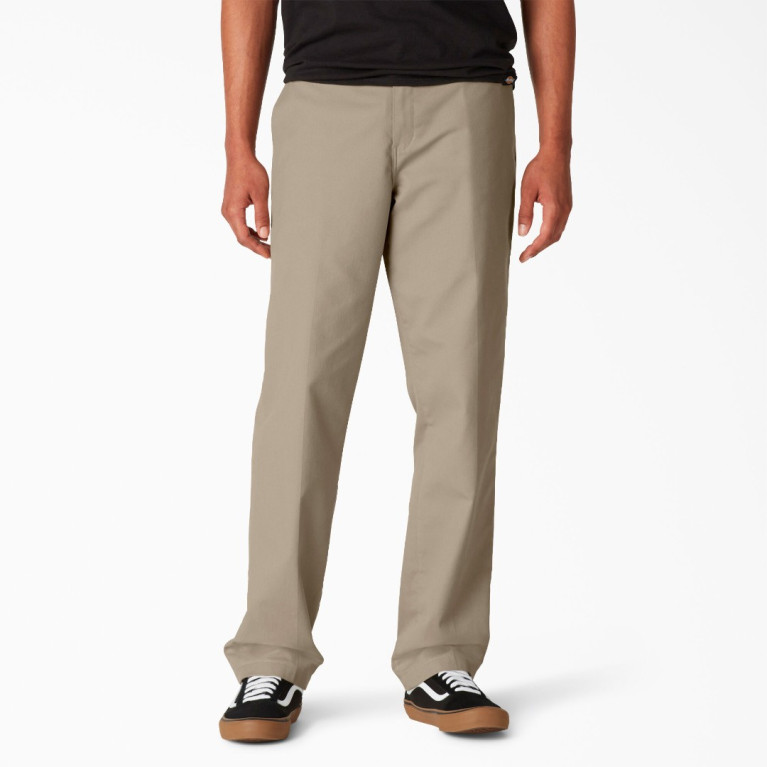 Штаны DICKIES 67 FLEX TWILL PANT SLIM STRAIGHT DESERT SAND