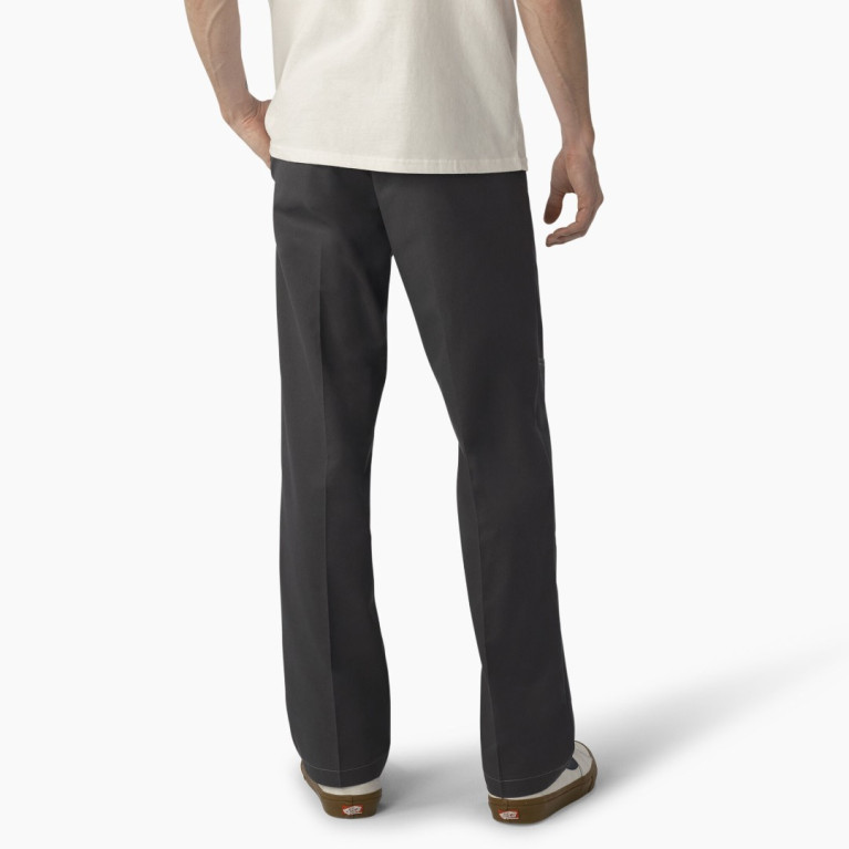 Штаны DICKIES SKATE DOUBLE KNEE TWILL PANT CHARCOAL, GREY STITCH