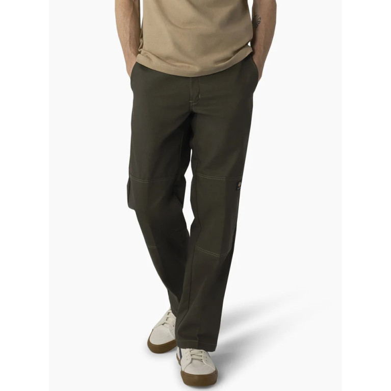 Штаны DICKIES SKATE DOUBLE KNEE TWILL PANT OLIVE GREEN