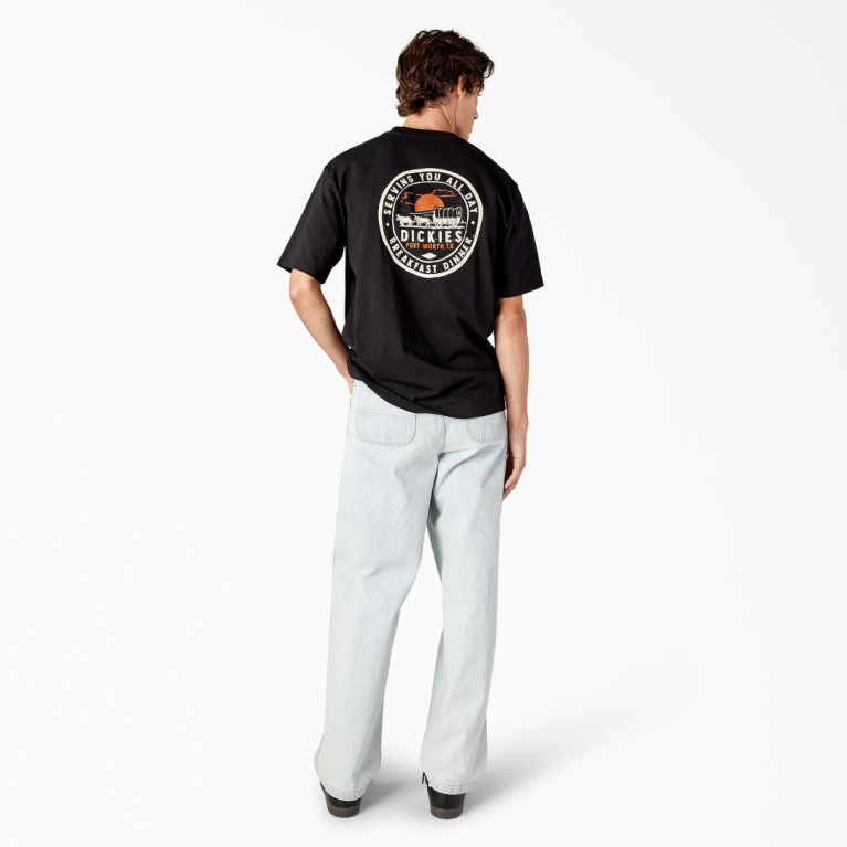 Футболка DICKIES GREENSBURG GRAPHIC TEE KNIT BLACK