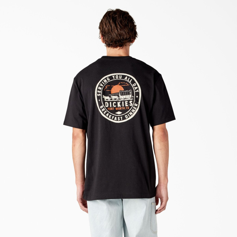 Футболка DICKIES GREENSBURG GRAPHIC TEE KNIT BLACK