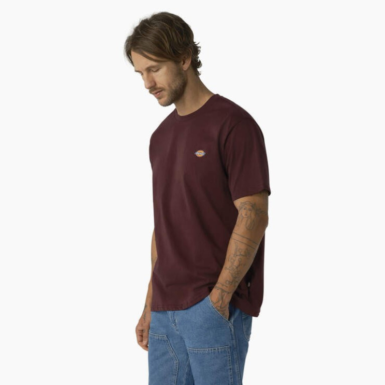 Футболка DICKIES MAPLETON SHORT SLEEVE TEE Maroon
