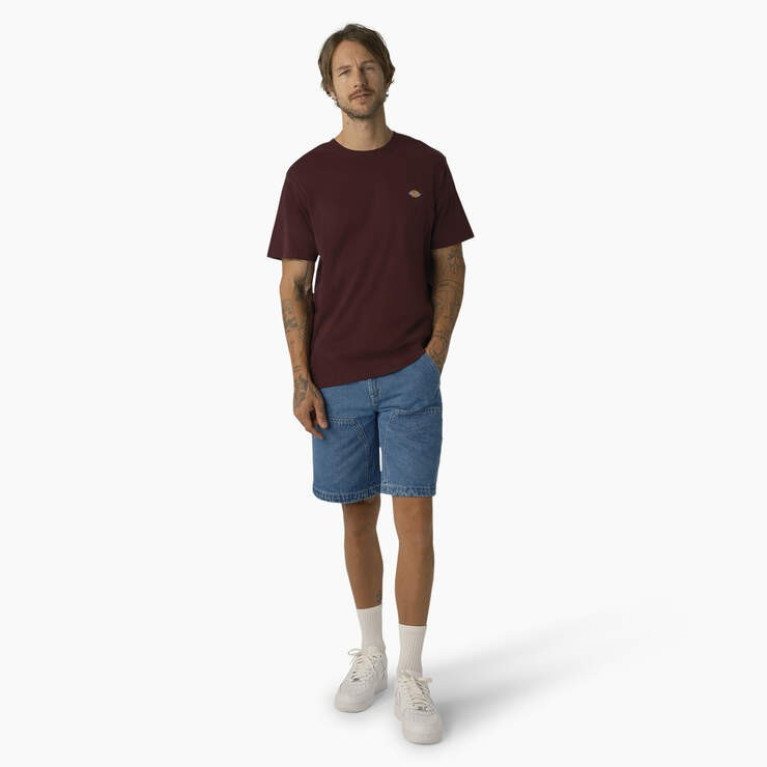 Футболка DICKIES MAPLETON SHORT SLEEVE TEE Maroon
