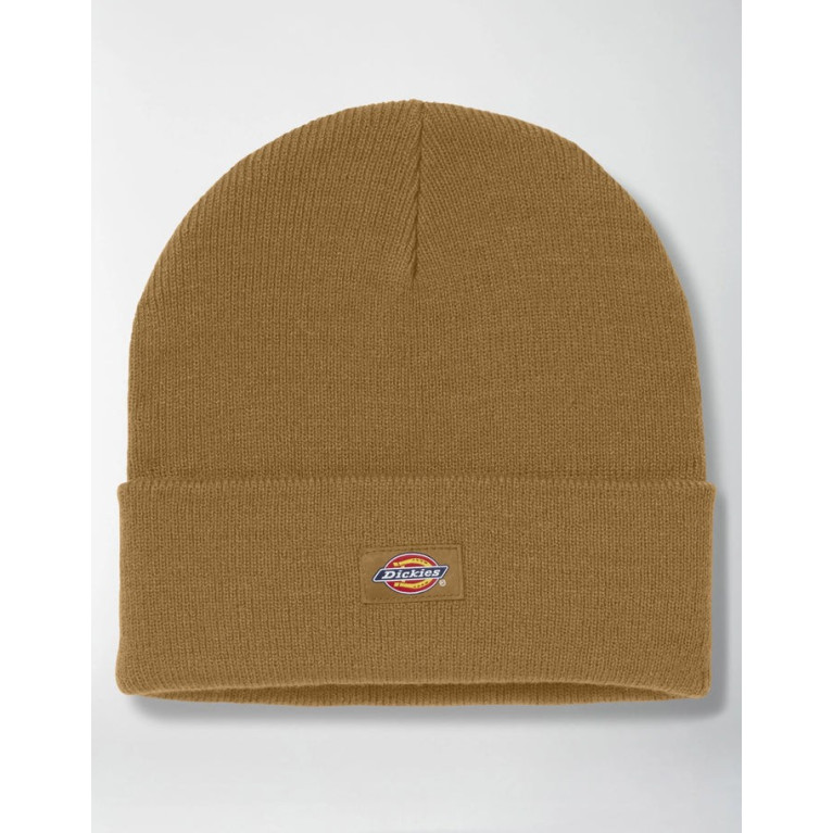 Шапка Dickies Acrylic Beanie Hat Knit Beanie Brown Duck