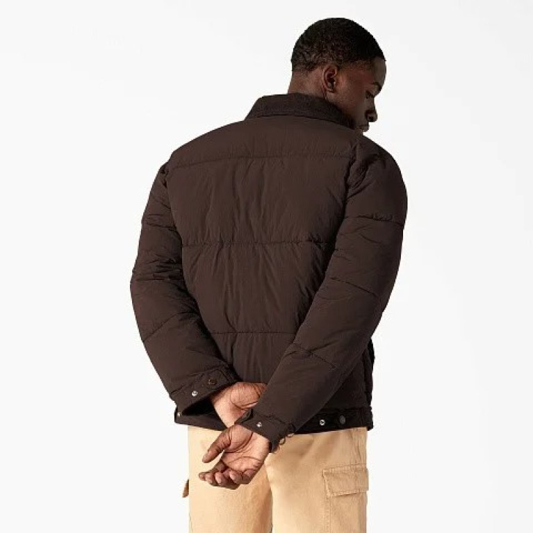 Куртка DICKIES OVERBROOK PUFFER JACKET CHOCOLATE BROWN