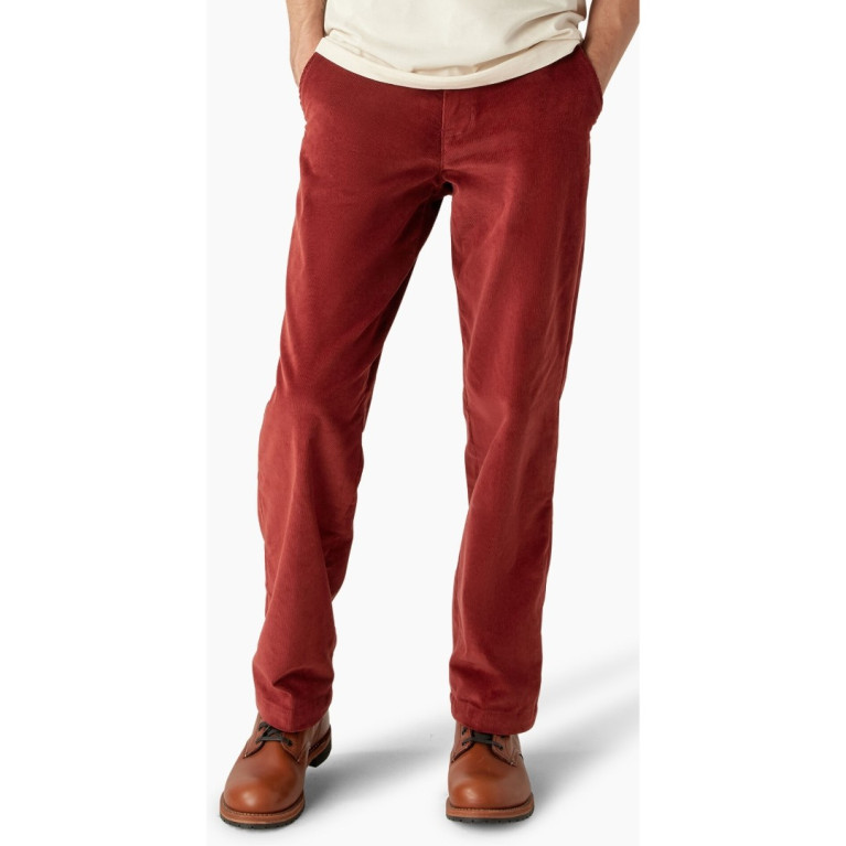 Штаны DICKIES FLAT FRONT CORDUROY PANT Fired Brick