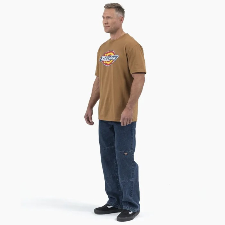 Футболка Dickies Short Sleeve Relaxed Fit Graphic T-Shirt Brown Duck
