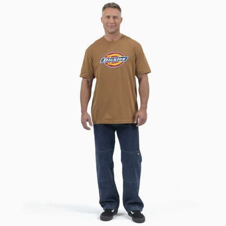 Футболка Dickies Short Sleeve Relaxed Fit Graphic T-Shirt Brown Duck