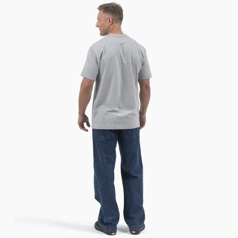 Футболка Dickies Short Sleeve Relaxed Fit Graphic T-Shirt Heather Grey