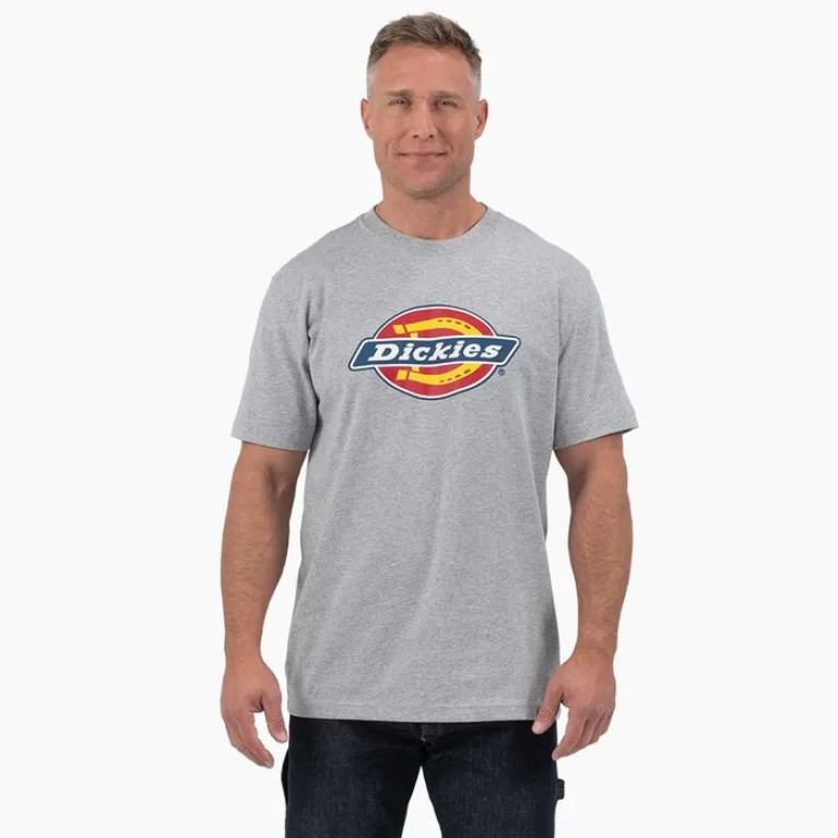 Футболка Dickies Short Sleeve Relaxed Fit Graphic T-Shirt Heather Grey