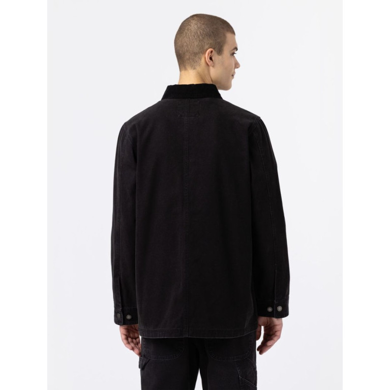 Куртка DICKIES DUCK CHORE COAT Stonewashed Black