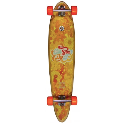 Лонгборд Dusters DIG IT LONGBOARD BAMBOO/ORANGE (40)
