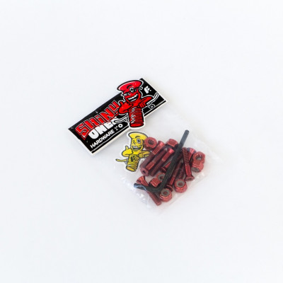Комплект винтов Футворк Shiny Red 1"