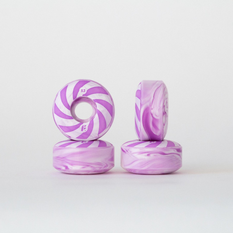 Комплект колес Footwork SWIRL PURPLE Форма Classic