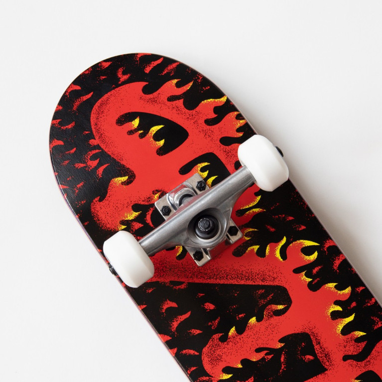 Скейтборд Футворк Flame Red 7.625 x 31.175