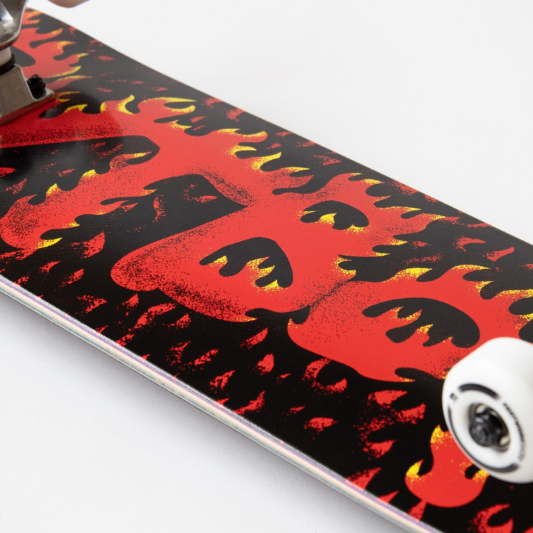 Скейтборд Футворк Flame Red 7.625 x 31.175