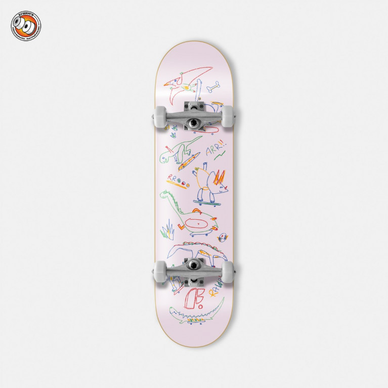 Скейтборд детский Футворк Dinos Light Micro 6.75 x 27.75