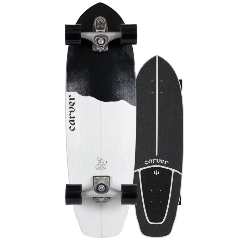 Серфскейт CARVER SKATE COMPLETE BLACK TIP C7