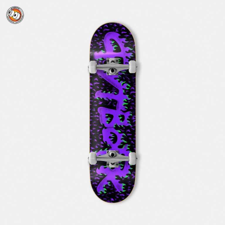 Скейтборд Футворк Flame Purple 7.875 x 31.375