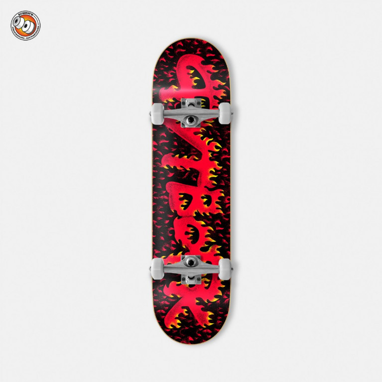 Скейтборд Футворк Flame Red 7.625 x 31.175