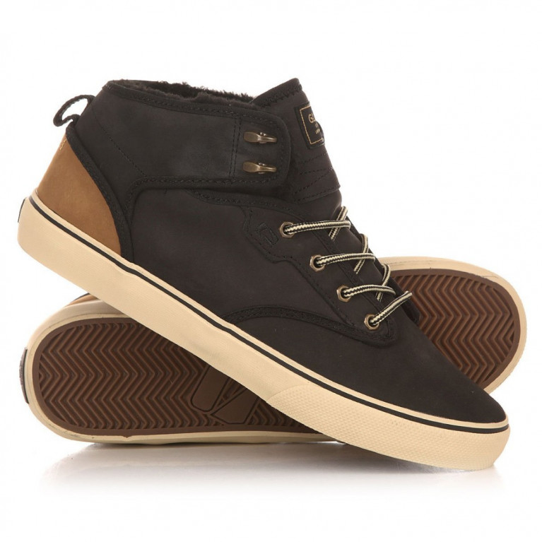 Кеды Globe Motley Mid blk/golden br fur