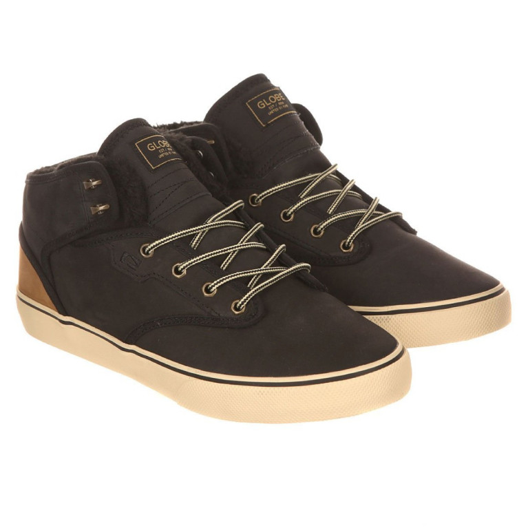 Кеды Globe Motley Mid blk/golden br fur