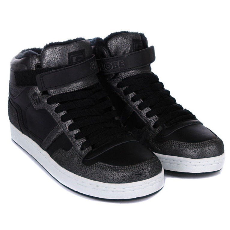 Кеды Globe Superfly Fur Black Cracked