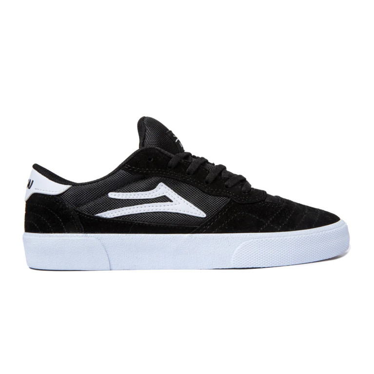 Кеды LAKAI SHOES CAMBRIDGE BLACK/WHITE SUEDE
