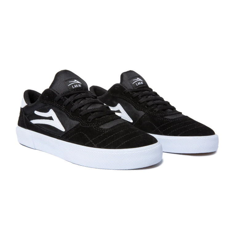 Кеды LAKAI SHOES CAMBRIDGE BLACK/WHITE SUEDE