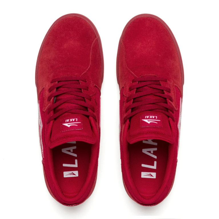 Кеды LAKAI SHOES CARDIFF Red Suede