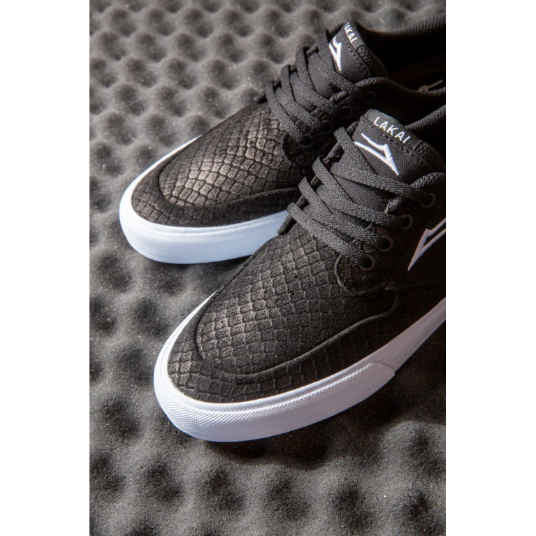 Кеды LAKAI SHOES RILEY 3 BLACK SNAKE SUEDE