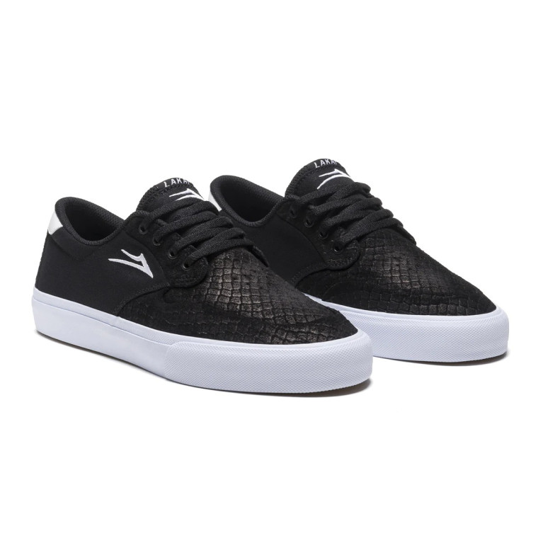 Кеды LAKAI SHOES RILEY 3 BLACK SNAKE SUEDE