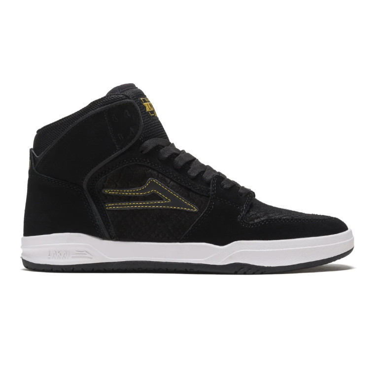 Кеды LAKAI SHOES TELFORD BLACK SNAKE SUEDE