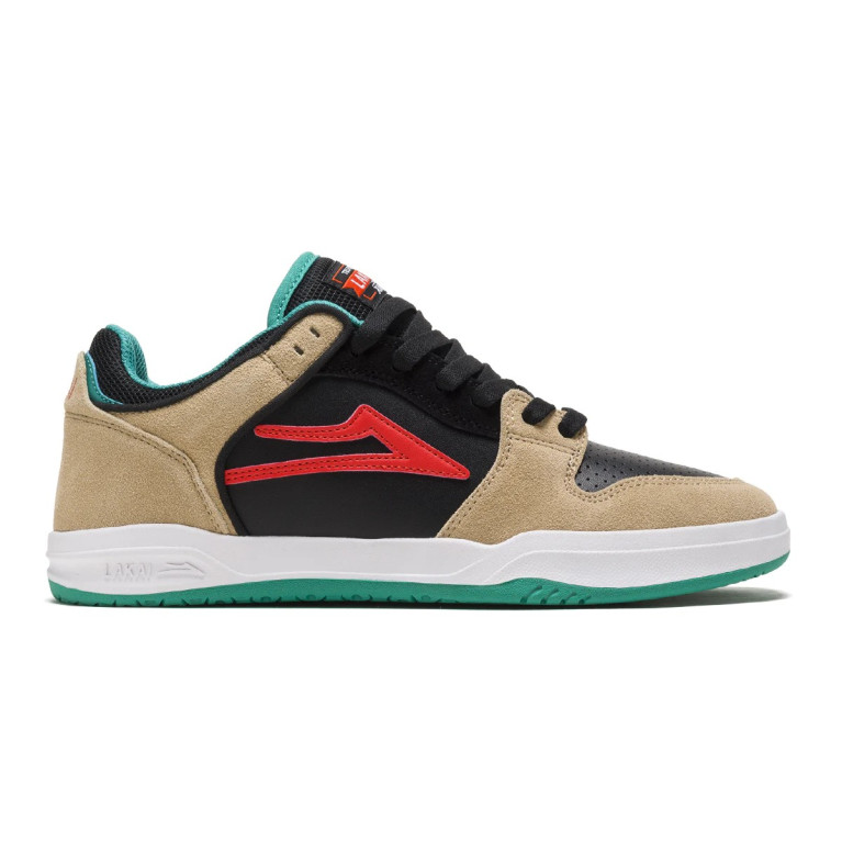 Кеды LAKAI SHOES TELFORD LOW TAN/BLACK SUEDE