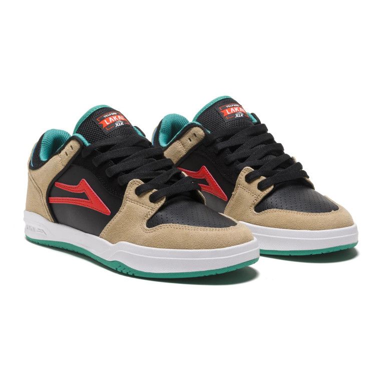 Кеды LAKAI SHOES TELFORD LOW TAN/BLACK SUEDE