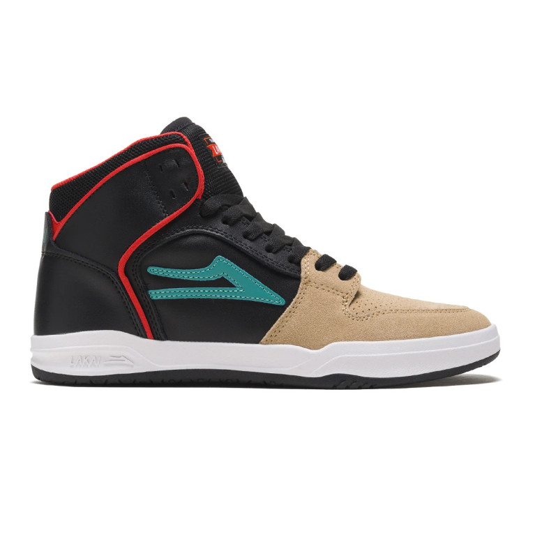 Кеды LAKAI SHOES TELFORD TAN/BLACK LEATHER