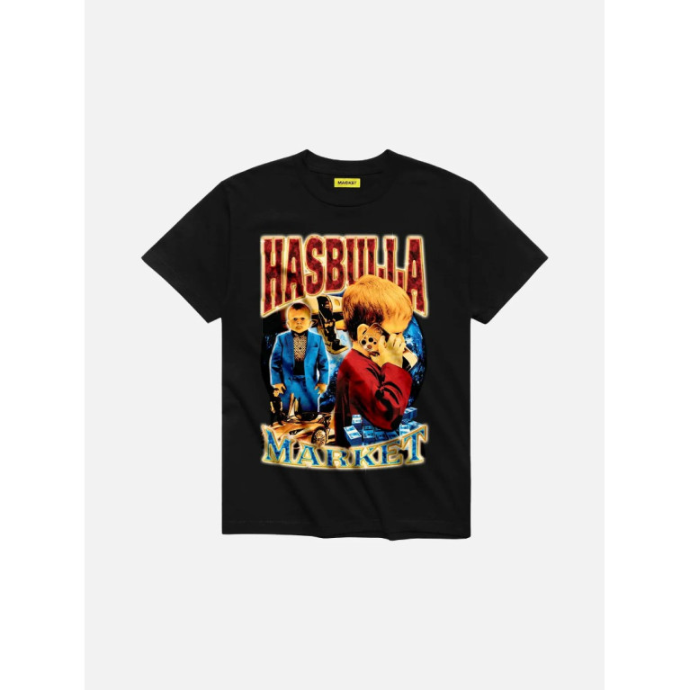 Футболка MARKET x HASBULLA RAP T-SHIRT BLACK