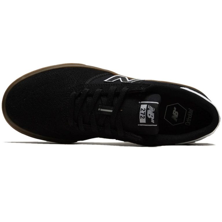 Кеды NEW BALANCE SHOES 272 BLACK/GUM VEGAN