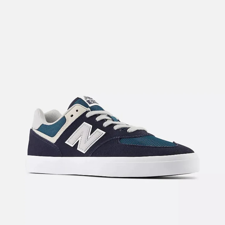 Кеды NEW BALANCE SHOES 574-VULC NAVY/GREY