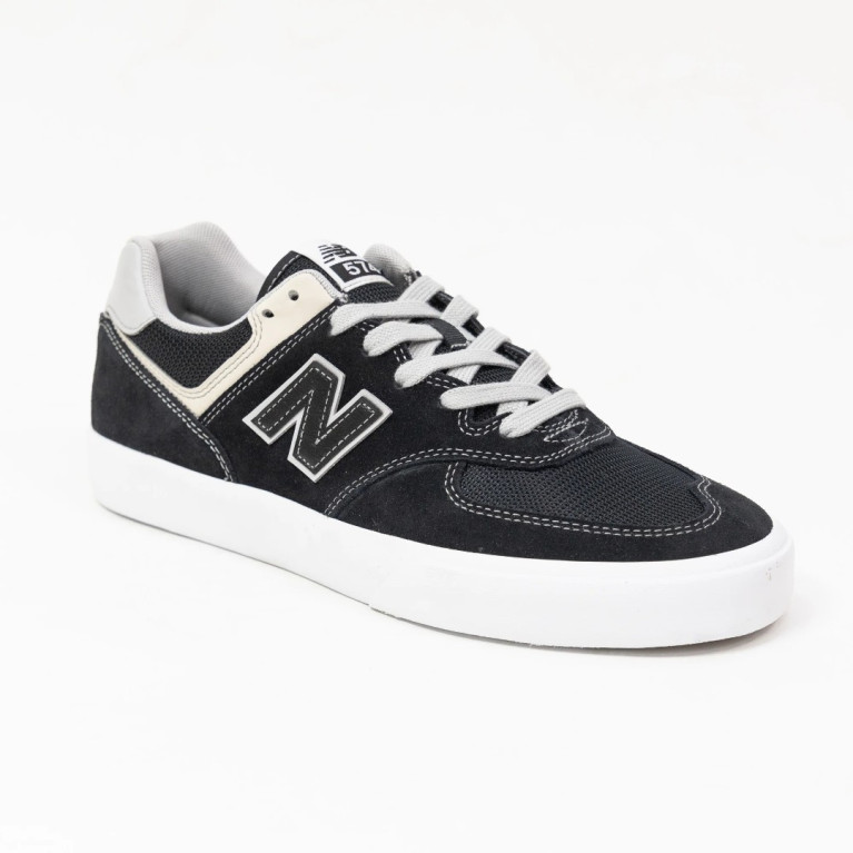 Кеды NEW BALANCE NUMERIC 574 VULC BLACK/GREY