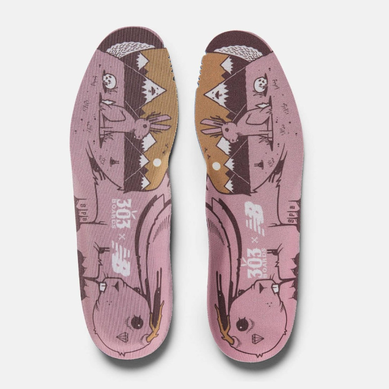 Кеды NEW BALANCE SHOES NM 288 JEREMY FISH X 303 BROWN/PINK