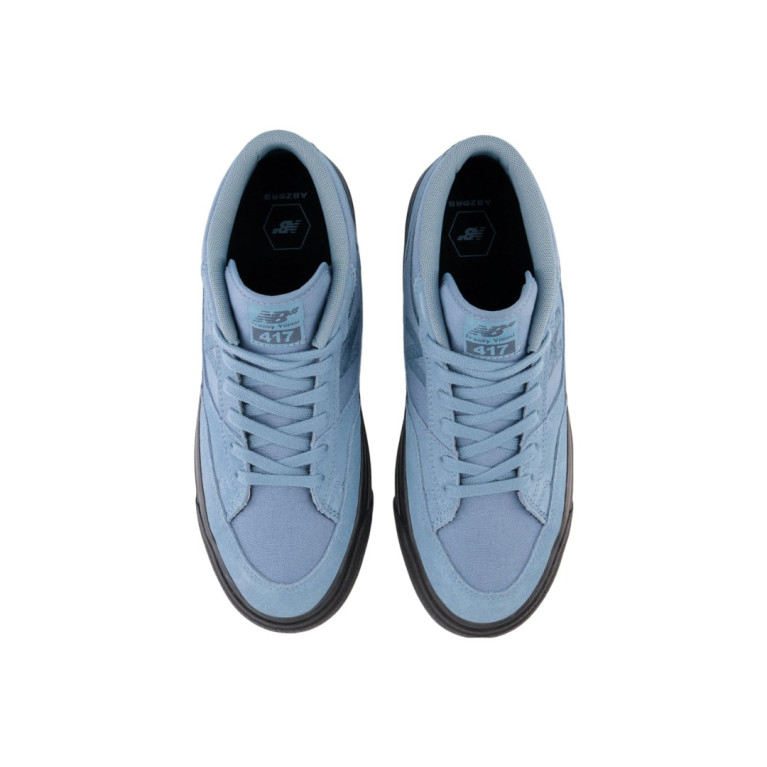 Кеды NEW BALANCE SHOES 417 VILLANI STEEL BLUE/BLACK