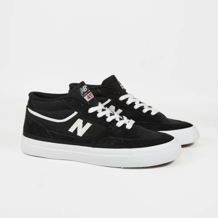 Кеды NEW BALANCE SHOES 417 VILLANI BLACK/WHITE