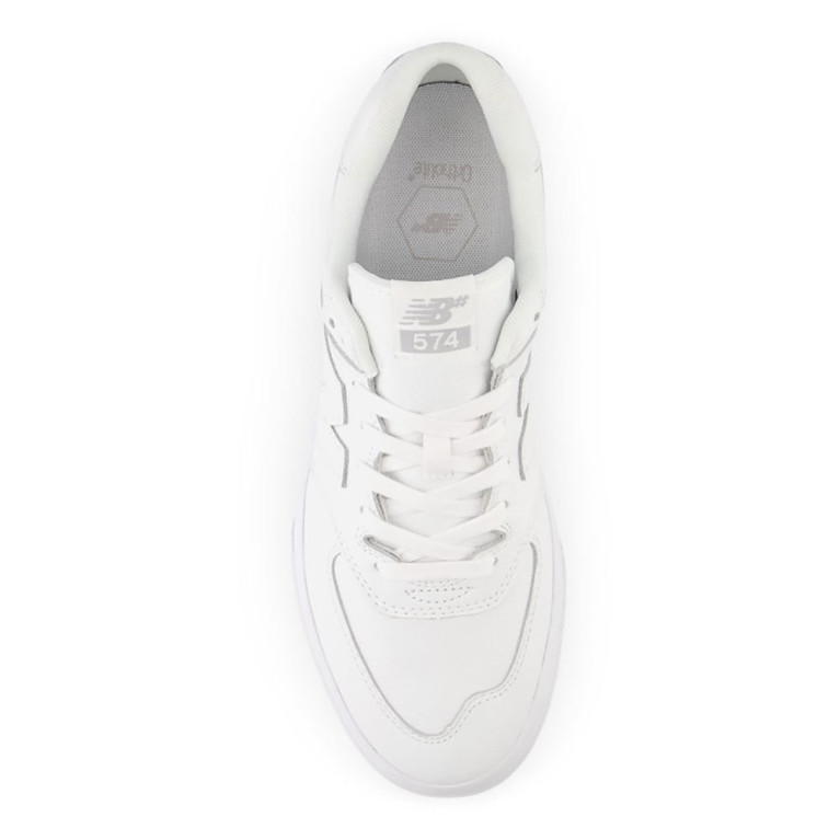 Кеды NEW BALANCE SHOES 574-VULC WHITE/WHITE