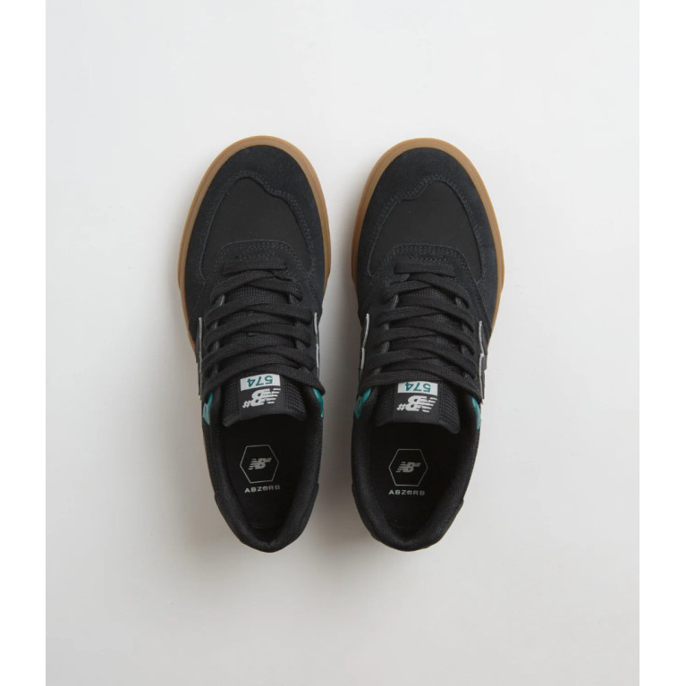 Кеды NEW BALANCE NUMERIC 574 Vulc Black/Vintage Teal