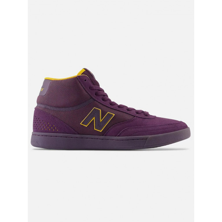 Кеды NEW BALANCE SHOES 440-HI PURPLE/YELLOW