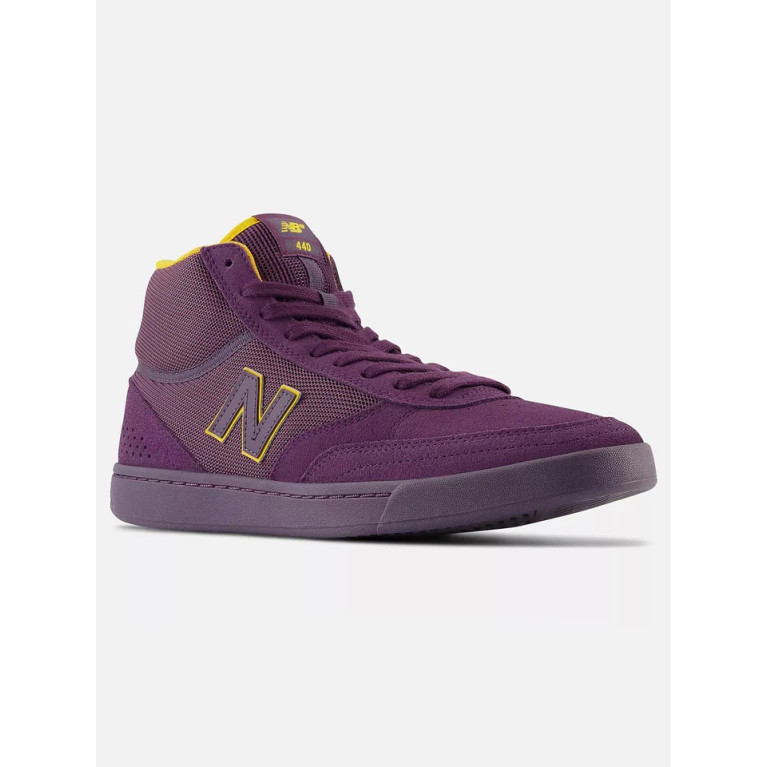 Кеды NEW BALANCE SHOES 440-HI PURPLE/YELLOW