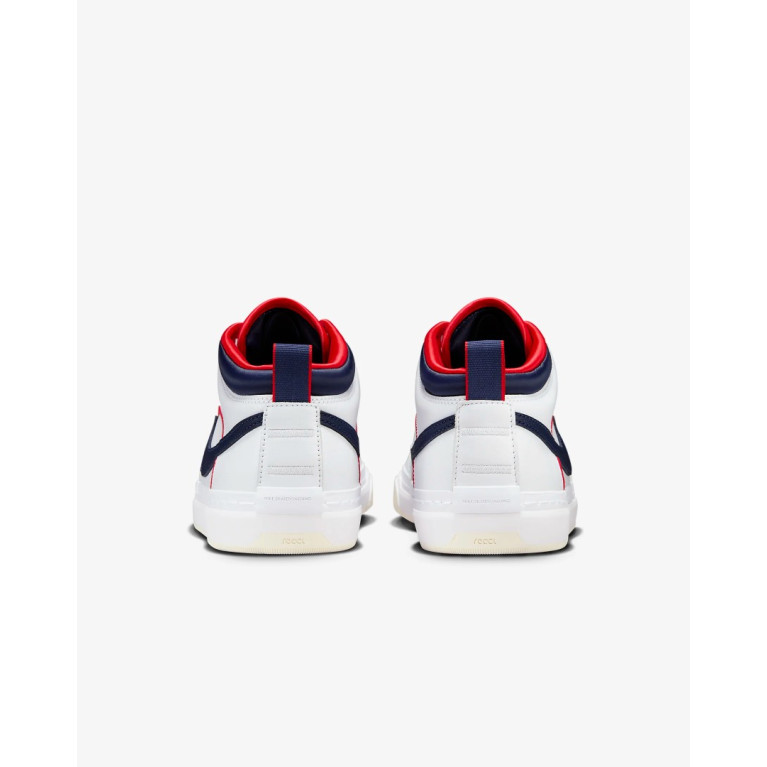 Кеды Nike SB React Leo Premium White/University Red/White/Midnight Navy