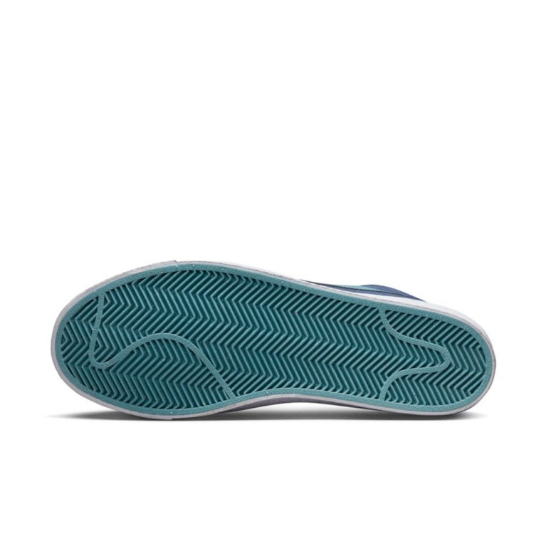 Кеды NIKE SB ZOOM BLAZER MID Midnight Navy/Aqua-Navy